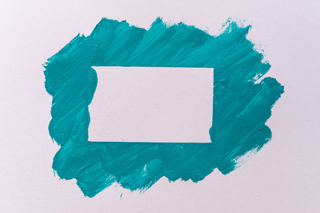 Green painted background