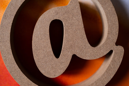 At signの写真素材