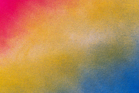 Colorful spray paint backgroundの写真素材