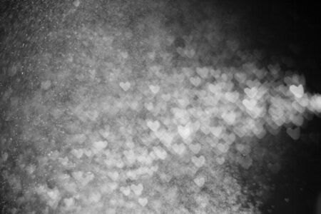 Black and White from my idea of soft bokeh abstract backgroundの写真素材