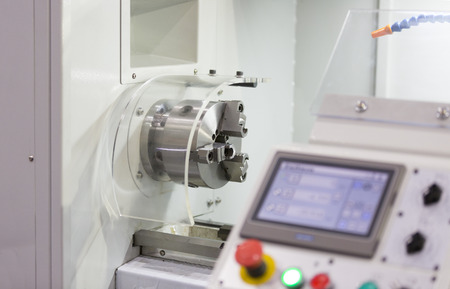 High precision CNC lathe machining turing automotive partsの写真素材