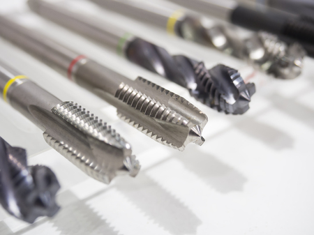 Tapping carbide for hand tapping and CNC tapping closeup