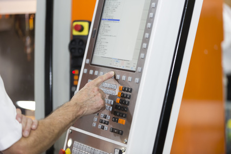 CNC Machine control panel