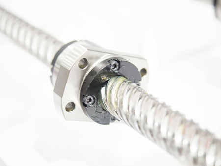 high precision ball screw for highspeed cutting machineryの写真素材