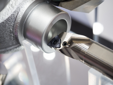 high technology CNC machining center, 5 axis machining, high speed cutting, high accuracy and precision production parts for automotive mold aerospace industrialの写真素材