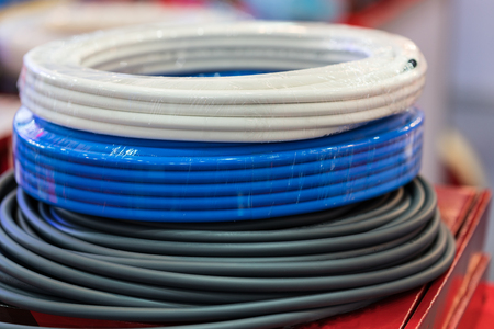 Industrial wire cable make by copper, For high speed data transfer, low signal lossの写真素材