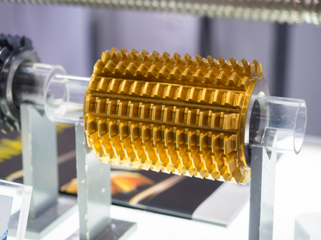 High accuracy carbide endmill for high precision cutting automotive part by CNC machining center, Endmill forhigh precision  mold and die cutting indutrialの写真素材