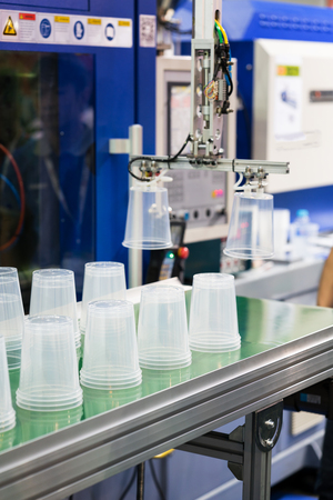 High technology Plastic cup manufacturing industrial, Raw material plastic bottle production,...