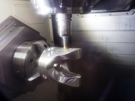 high technology CNC machining center, 5 axis machining, high speed cutting, high accuracy and...