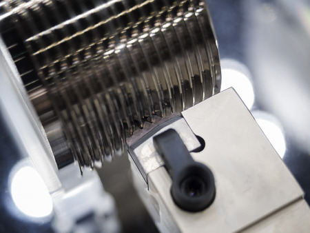 high technology CNC machining center, 5 axis machining, high speed cutting, high accuracy and precision production parts for automotive mold aerospace industrialの写真素材