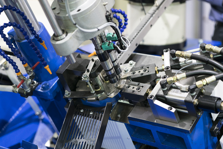 machining precision part by CNC machining center, High accuracy mold and die manufacturing by CNC high speed cutting machineの写真素材