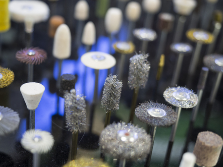 High quality Sander Abrasive wheel and mount point for precision mold and part manufacturing industrial, Polishing tool finishing surface of mold and die for automotive industrialの写真素材