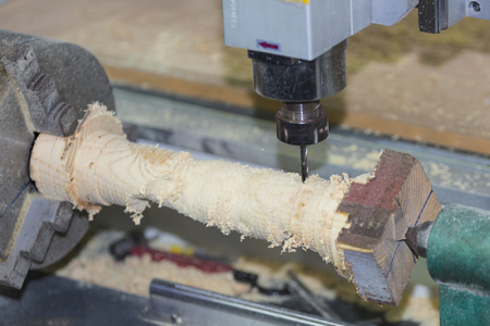 machining precision part by CNC machining center, High accuracy mold and die manufacturing by CNC high speed cutting machine, Cutting mold by Endmill carbideの写真素材