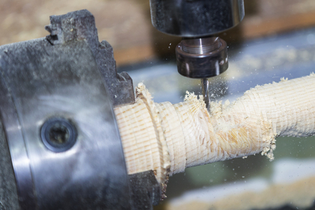 machining precision part by CNC machining center, High accuracy mold and die manufacturing by CNC high speed cutting machine, Cutting mold by Endmill carbideの写真素材