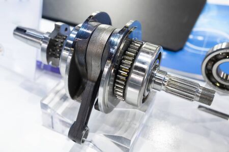 high precision hot forging product, automotive part production by hot forging process, automatice line hot forging, Casting part, Foundry automotive part, Automotive engine componentの写真素材