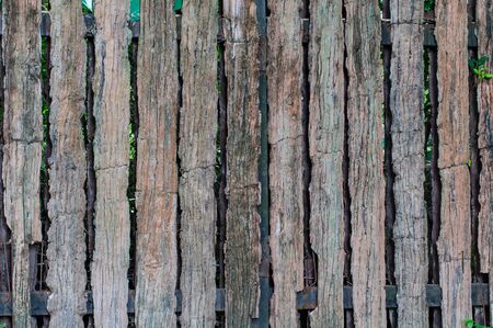 Wooden planks ideal for background and texturesの写真素材