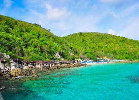 Beaches along the coast of Thailandの写真素材