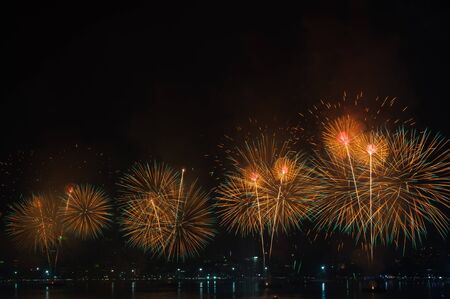 Pattaya International Firework Festival 2012, of Thailandのeditorial素材