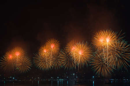 Pattaya International Firework Festival 2012, of Thailandのeditorial素材