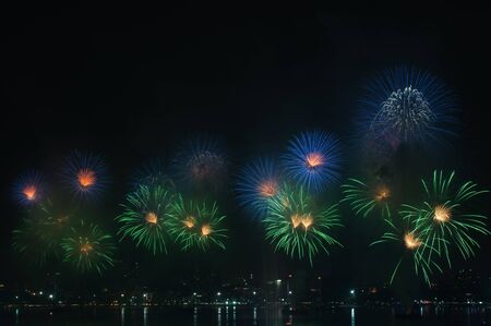 Pattaya International Firework Festival 2012, of Thailandのeditorial素材