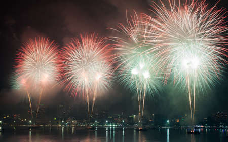 Pattaya International Firework Festival 2012, of Thailandのeditorial素材