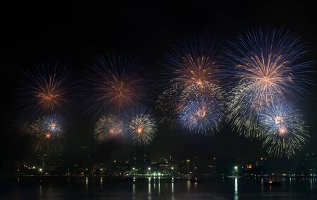 Pattaya International Firework Festival 2012, of Thailandのeditorial素材