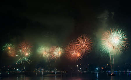 Pattaya International Firework Festival 2012, of Thailandのeditorial素材