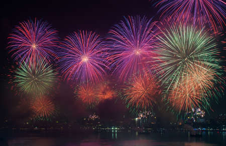 Pattaya International Firework Festival 2012, of Thailandのeditorial素材