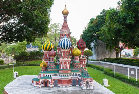 is reproduced to mini size in mini siam, Thailand.のeditorial素材