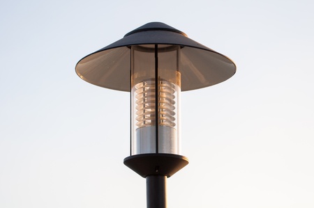 Lamp for decorate garden it is verticalの写真素材