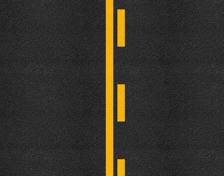 Asphalt highway road texture with markings backgroundの写真素材