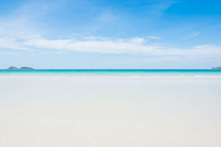 Beach and tropical sea at namsai of Thailandの写真素材