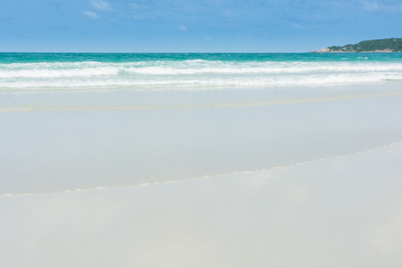 Beautiful beach sea and blue sky of Thailandの写真素材