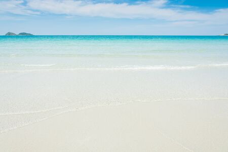 Beach and tropical sea at namsai of Thailandの写真素材