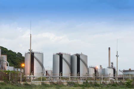 LPG gas industrial storage sphere tanks at asia Thailand
