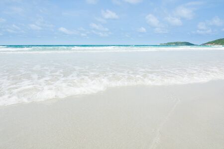 Beautiful beach sea and blue sky of Thailandの写真素材