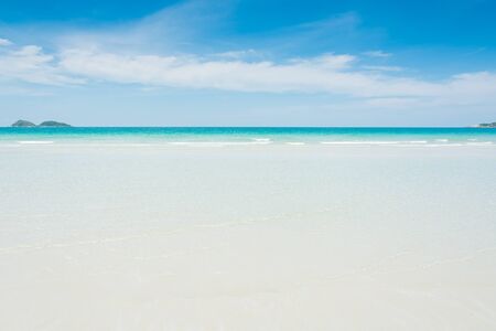 Beach and tropical sea at namsai of Thailandの写真素材