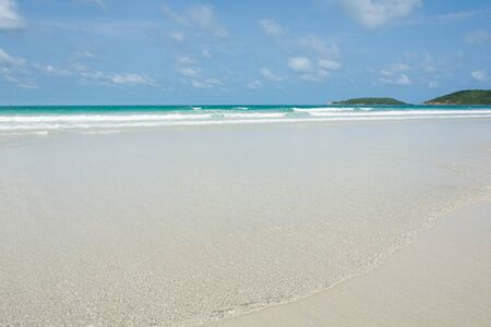 Beautiful beach sea and blue sky of Thailandの写真素材