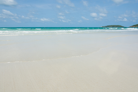 Beautiful beach sea and blue sky of Thailandの写真素材
