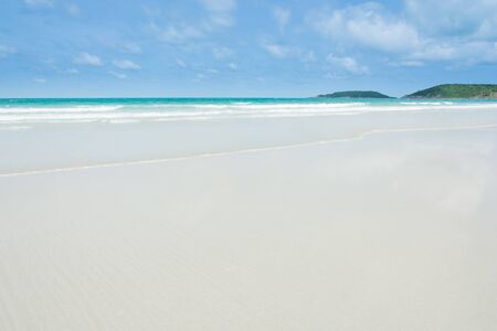Beautiful beach sea and blue sky of Thailandの写真素材