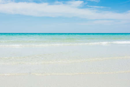 Beach and tropical sea at namsai of Thailandの写真素材