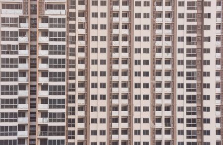 Construction high layer modern building texture backgroundの写真素材