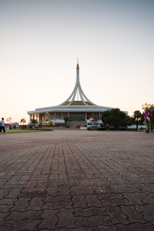Suan Luang Rama 9 public park at Bangkok of Thailandの写真素材