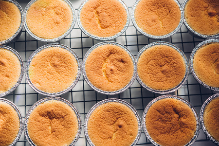 Closeup bakery bread cupcake brunch in homemade, sweet foodの写真素材