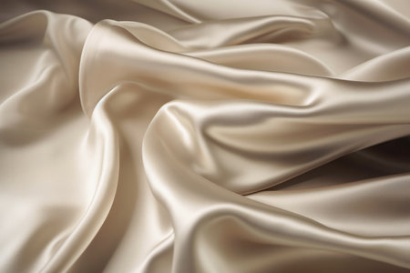 A detailed shot of a white textile fabric, perfect for DIY projects, upholstery, or even as a blank canvas for your creative designs. AI Generative.の素材
