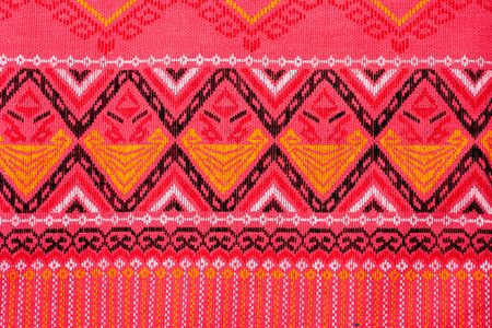 Colorful thai silk handcraft peruvian style rug surface close up More this motif  more textiles...