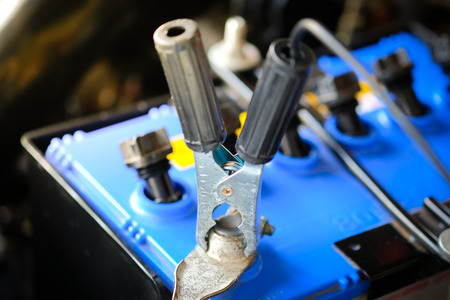 Charge the carの写真素材