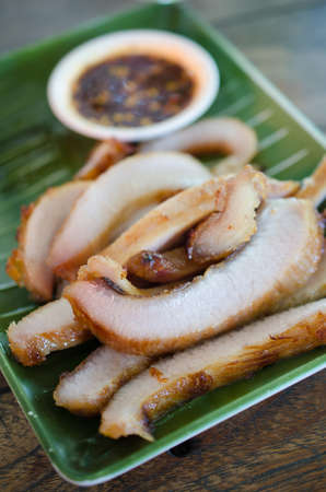 charcoal-boiled pork neckの写真素材