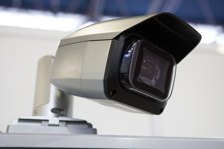 cctv - Video surveillance camera with robotic controlの写真素材