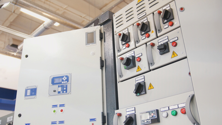 Part of machine for plastic sheets - chemistry industry
